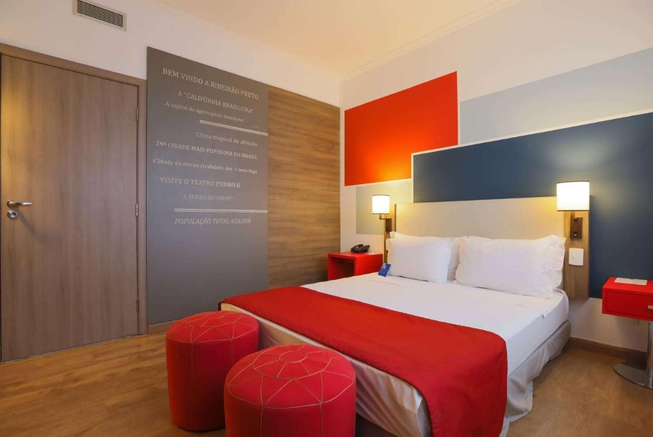 Hotel Tryp By Wyndham Ribeirão Preto Exterior foto A room at the hotel